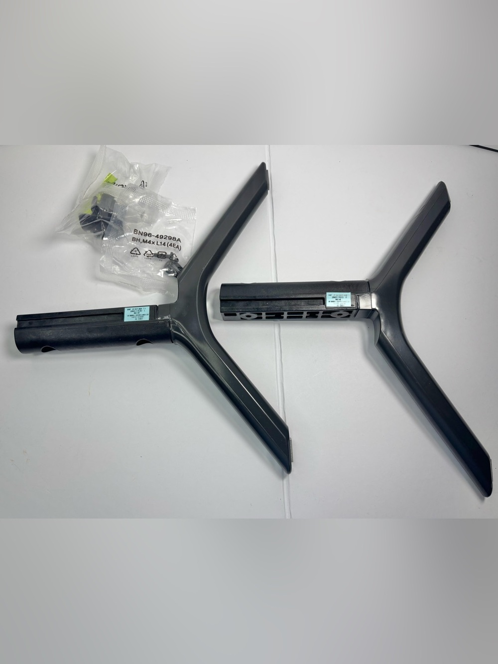 NEW Samsung OEM TV Stand Cover Set BN96-45796E & BN96-45797E